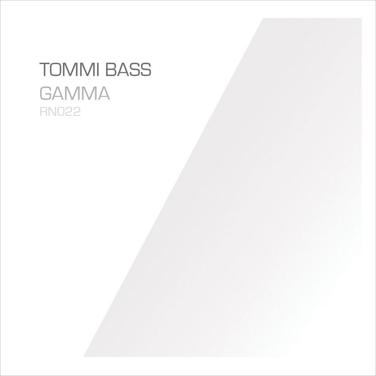 Album artwork for Tommi Bass — Gamma