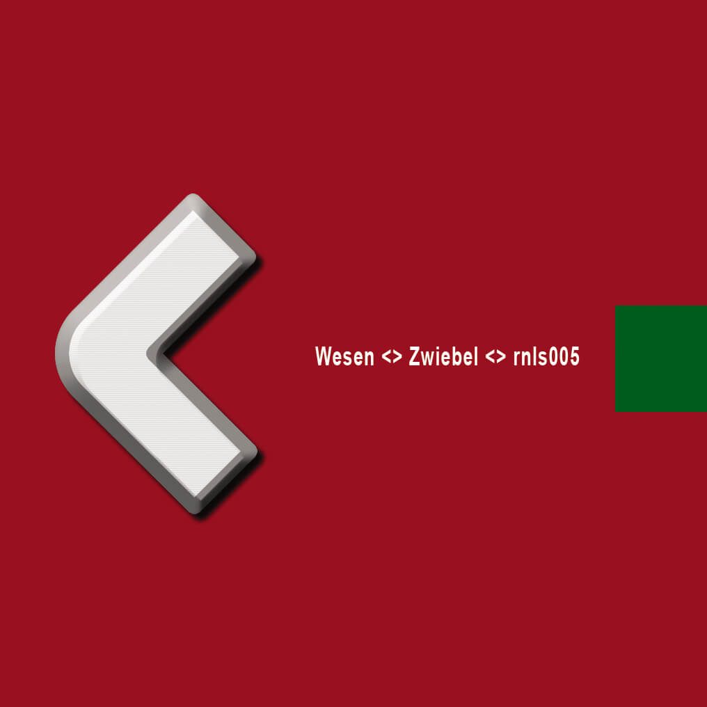 Album artwork for Wesen — Zwiebel